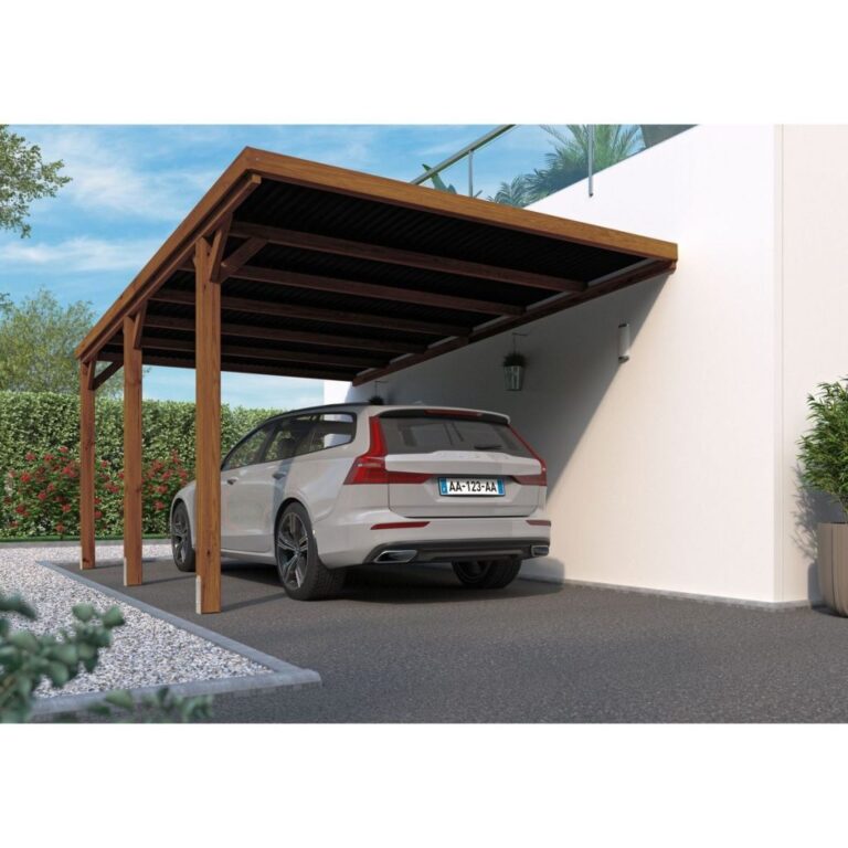 VICTOR Forest Style Carport Hout