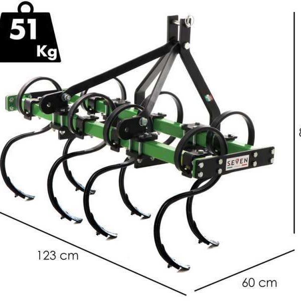 Vibropac 120 Vibroculteur 7 Tanden 120 cm